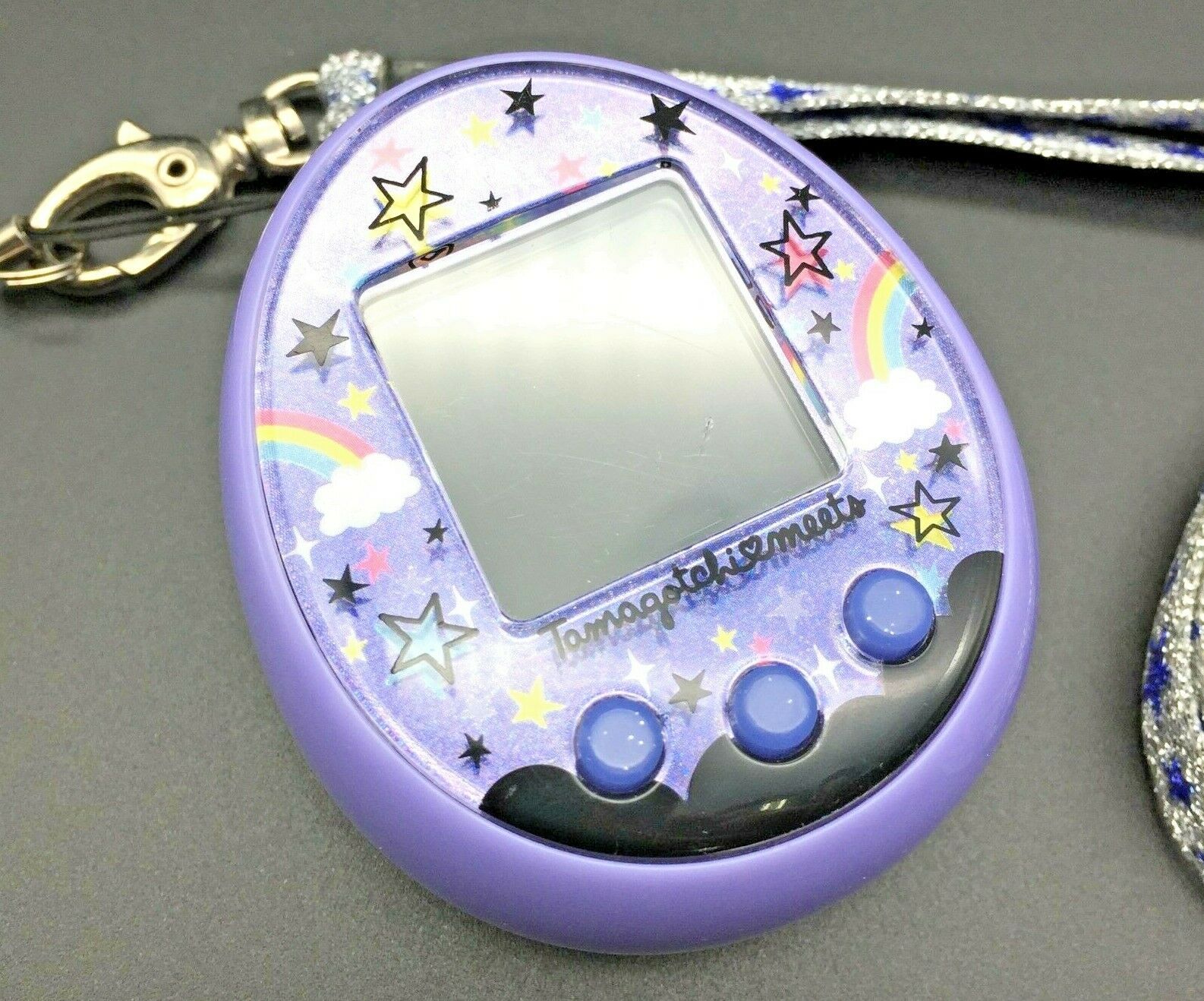 BANDAI Tamagotchi meets Magical Meets Ver. purple With strap Japan Pet Game DHL