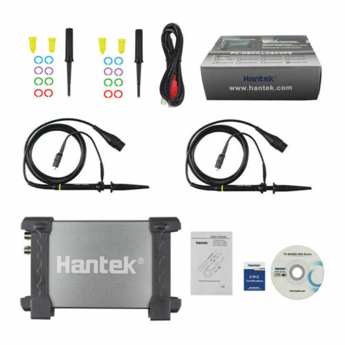 2ch 20mhz Bandwidth Hantek Pc Based Usb Digital Storage Oscilloscope 6022be