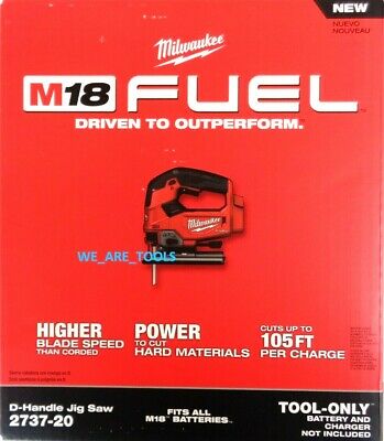 NEW IN BOX Milwaukee M18 FUEL 2737-20 Jigsaw Brushless Cordless 18 Volt 18V