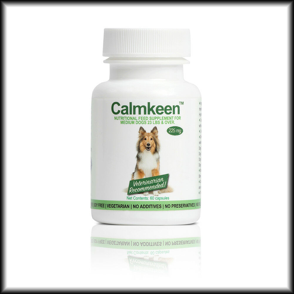 Calmkeen 225 mg for Medium Dogs 23lbs and Over 60 ct Bottle FREE SHIPPING!!