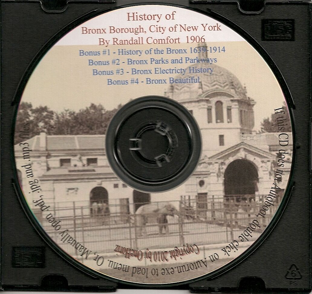 History 0f Bronx Borough, City Of New York  - + Bonus Book