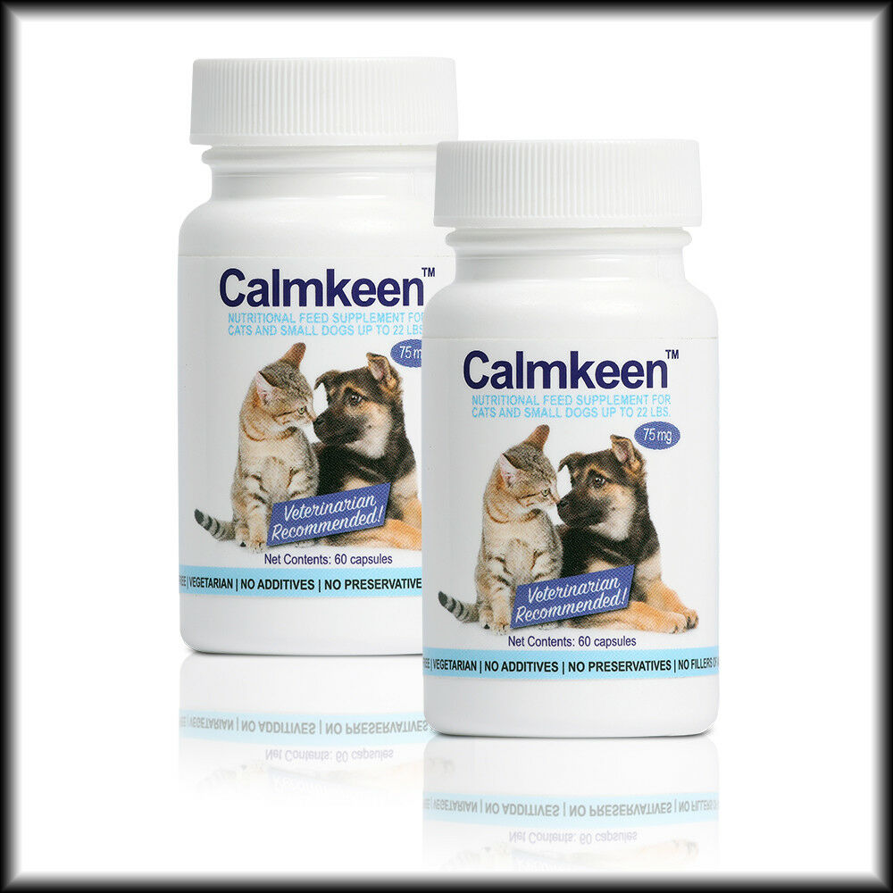 Calmkeen 75 mg for Small Dogs & Cats 120 ct (2X60) ALWAYS FREE SHIPPING!!