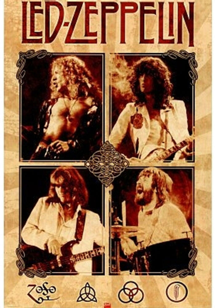 Led Zeppelin - Parchment Poster - 24