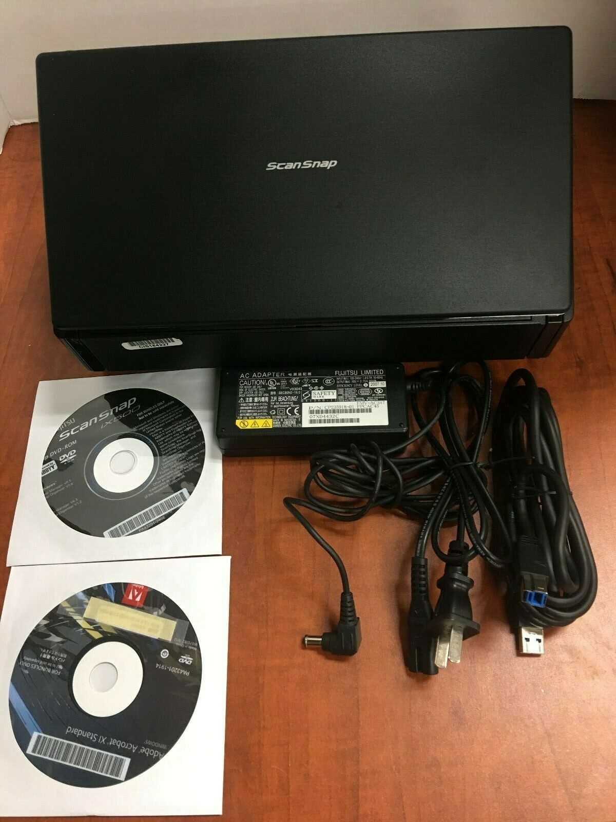 Fujitsu Scansnap Ix-500 Scanner--refurbished With Copy Of Dvd & Acrobat Xi (11)