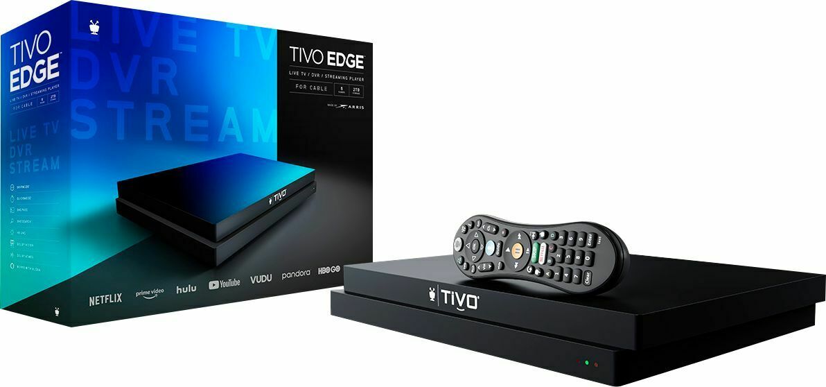 Open Box Tivo Edge For Cable Hc-tcdd6e200 Dvr & Streaming Player