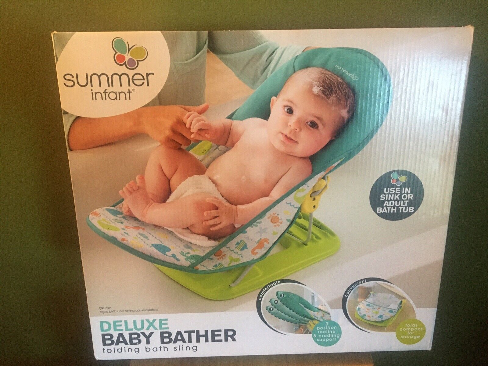 Summer Infant New Delux Baby Bather