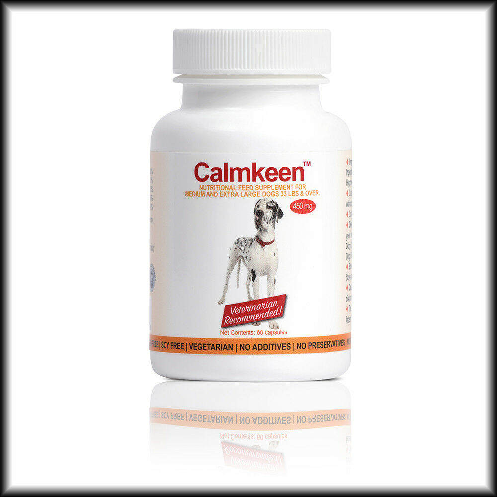 Calmkeen 450 mg for Large Dogs 33 lbs and Over 60 ct Bottle FREE SHIPPING!!