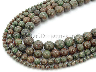 Natural Kasgar Garnet Jasper Gemstone Round Spacer Beads 15.5'' 4mm 6mm 8mm 10mm